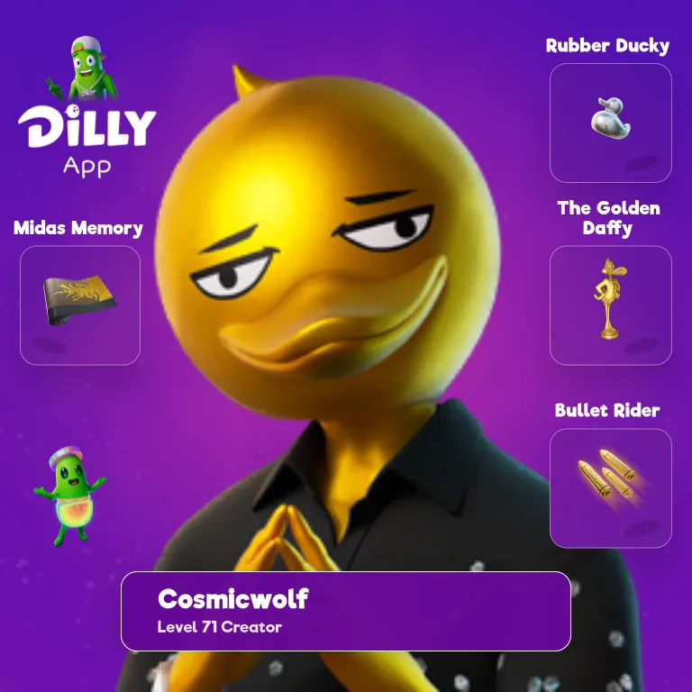 The Golden Daffy combo by CCOSMICCC