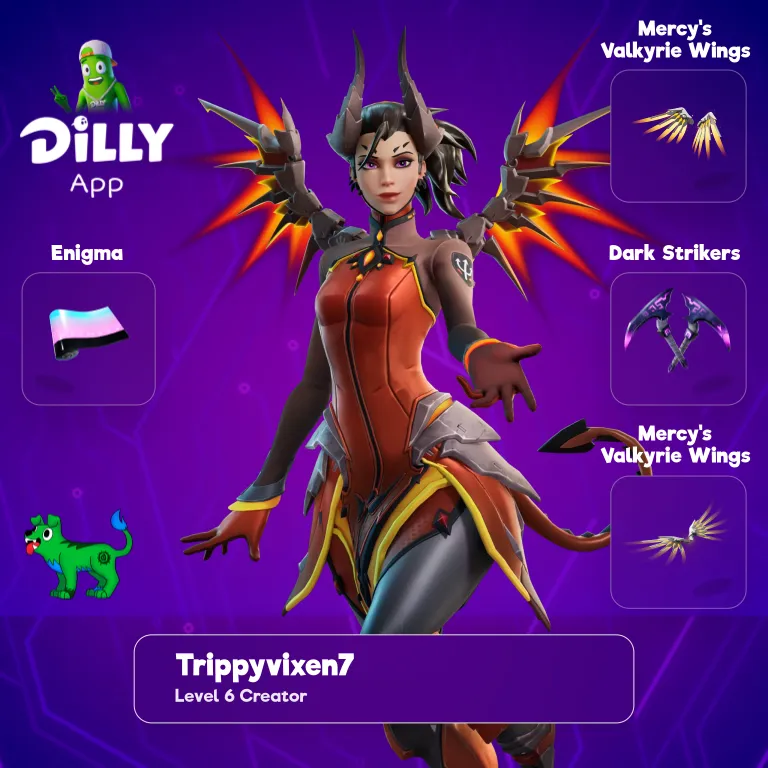 Mercy's Valkyrie Wings combo by TrippyVixen710