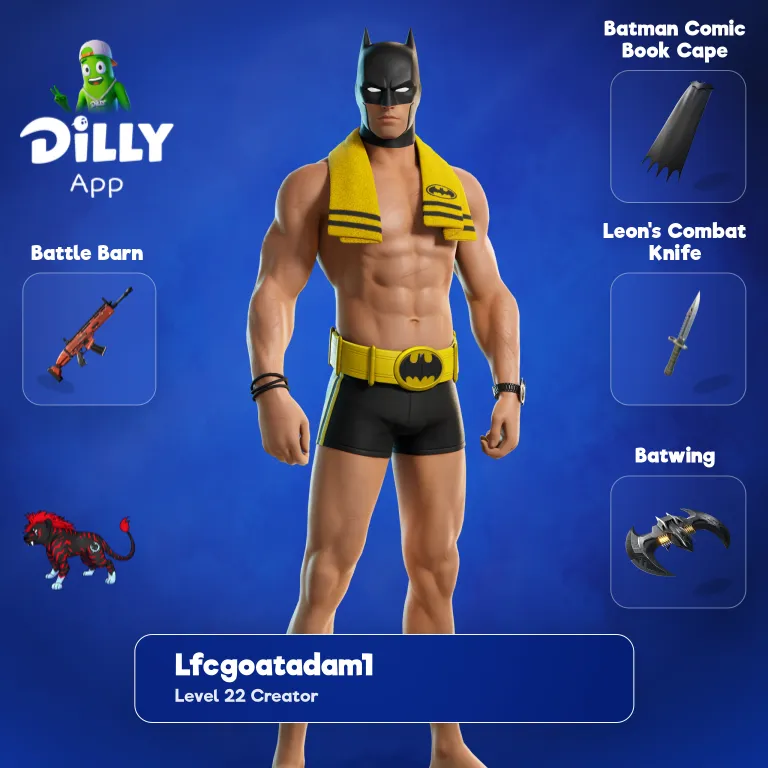 Beach Bod Batman combo by LFCGOATADAM1