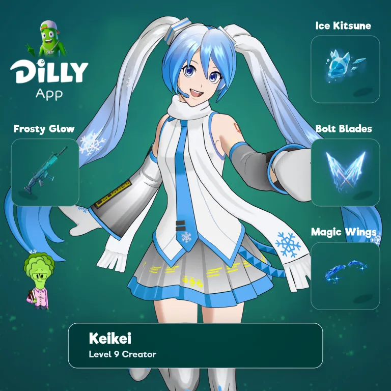 Snow Miku combo by KeiKei
