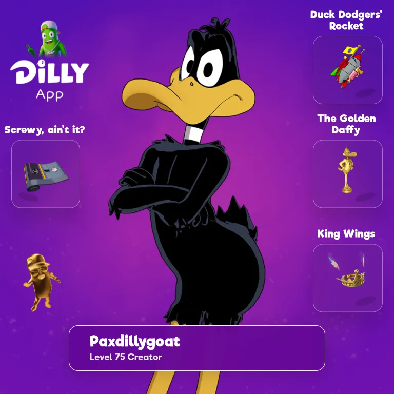 The Golden Daffy combo by Paxdillygoat