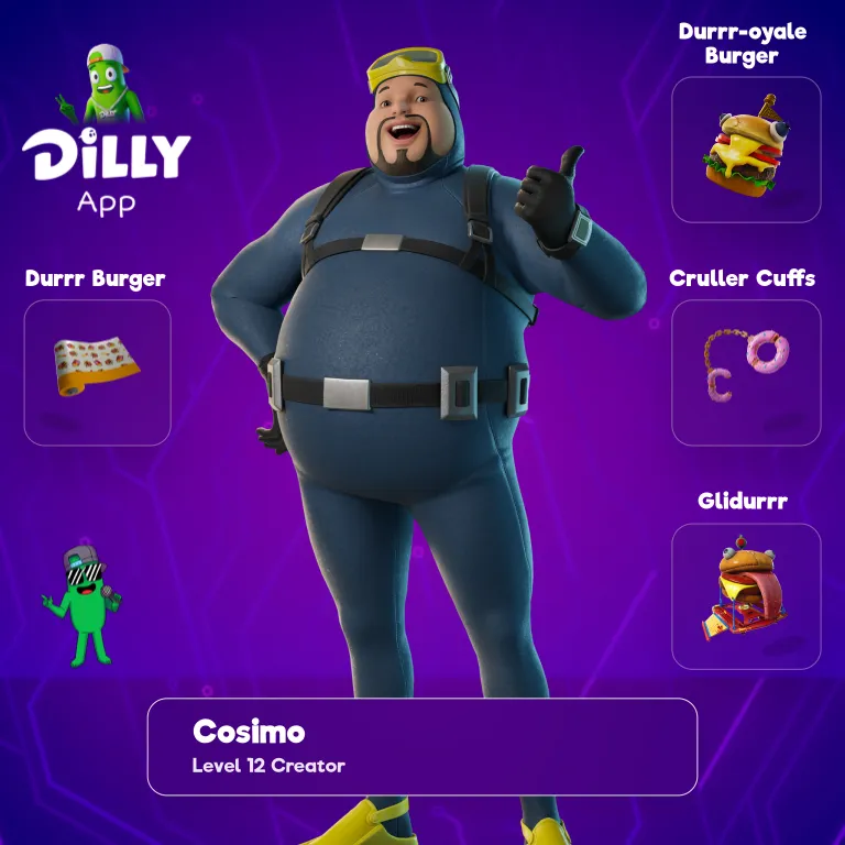 Durrr-oyale Burger combo by COSIMO