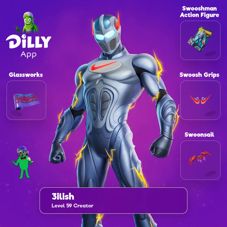 Swooshman Action Figure combo by 3ilish