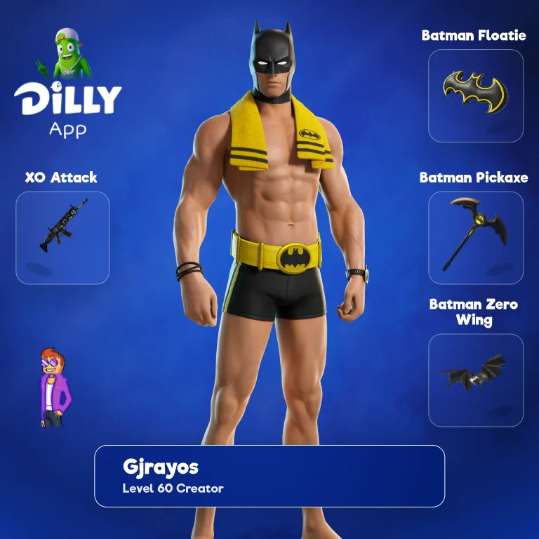 Beach Bod Batman combo by Gjrayos