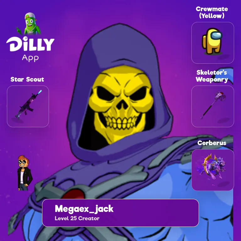 Skeletor's Weaponry combo by MegaEX_Jack