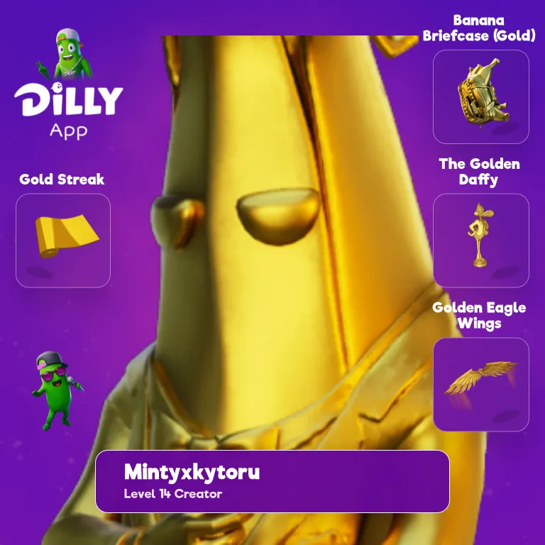The Golden Daffy combo by MintyxkYTorunder