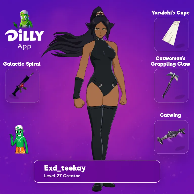 Yoruichi's Cape combo by EXD_teekay