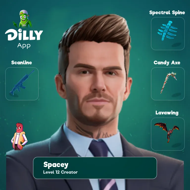 Club Owner David Beckham combo by Spacey
