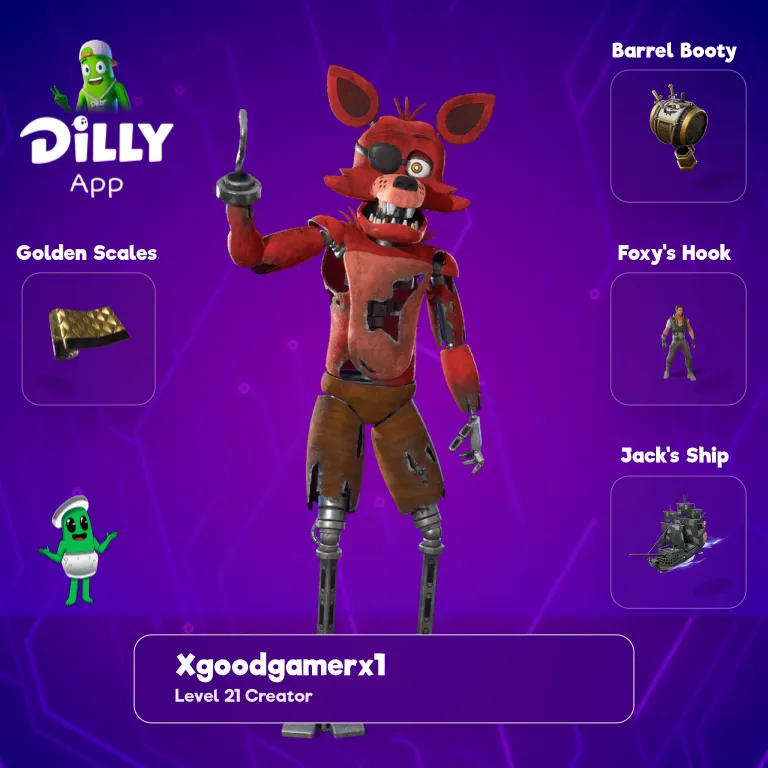 Foxy The Pirate combo by Xgoodgamerx11