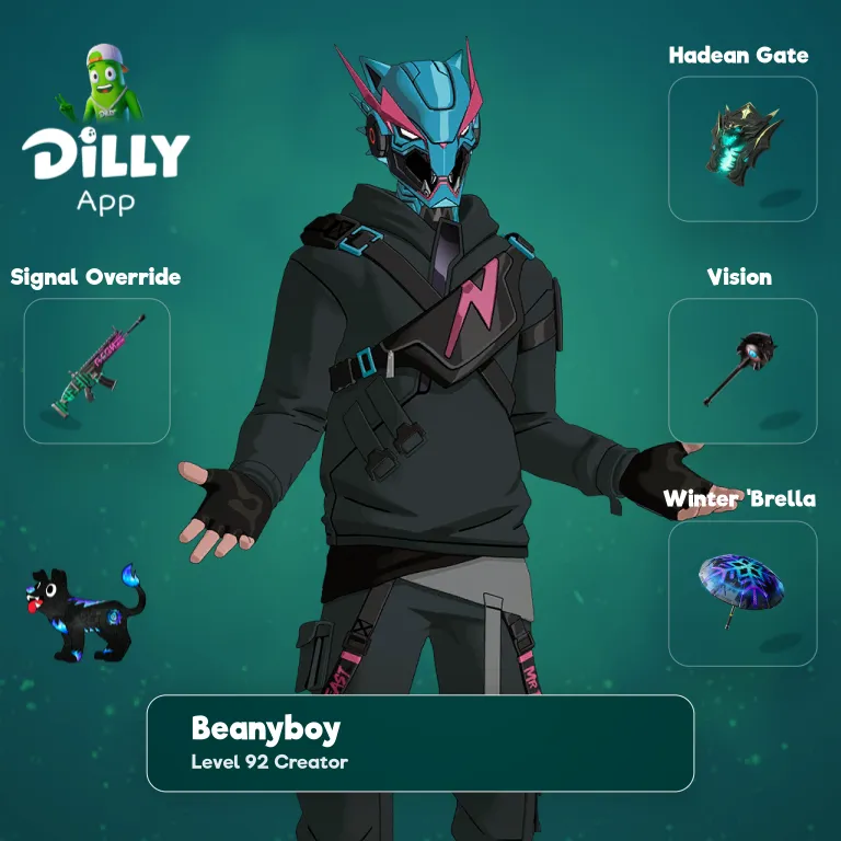 Winter 'Brella combo by BeanyBoy