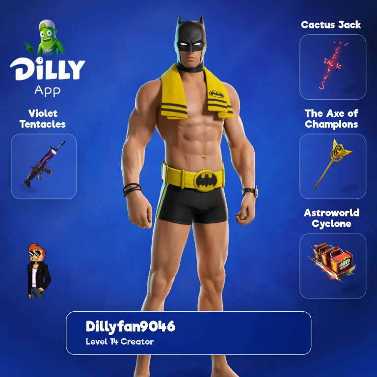 Beach Bod Batman combo by DillyFan904697