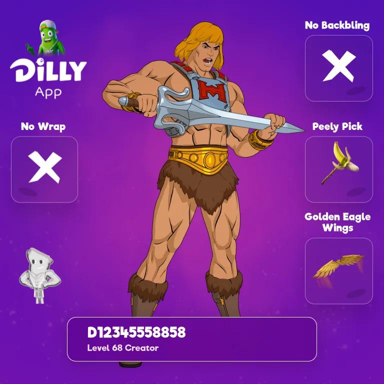 He-Man combo by D123455588588858