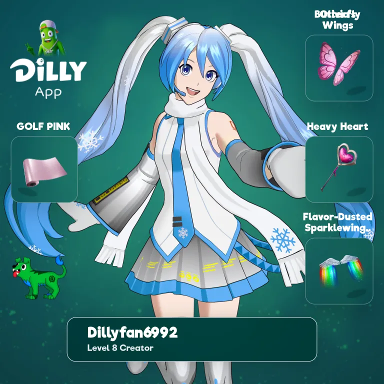 Snow Miku combo by DillyFan699284