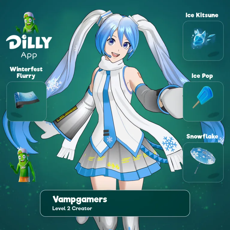 Snow Miku combo by VampGamers