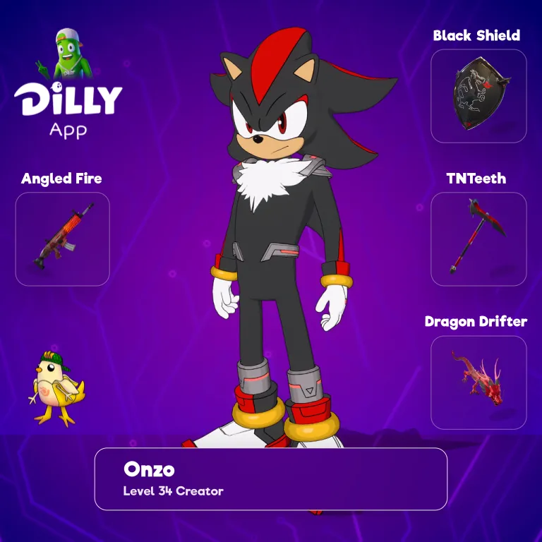 Shadow the Hedgehog combo by Onzo