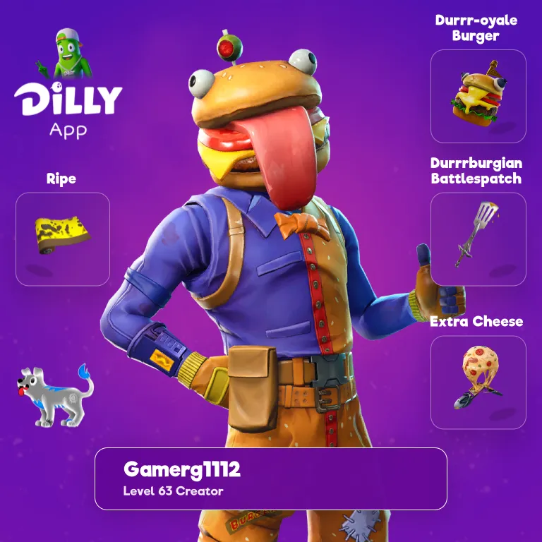 Durrr-oyale Burger combo by Gamerg1112