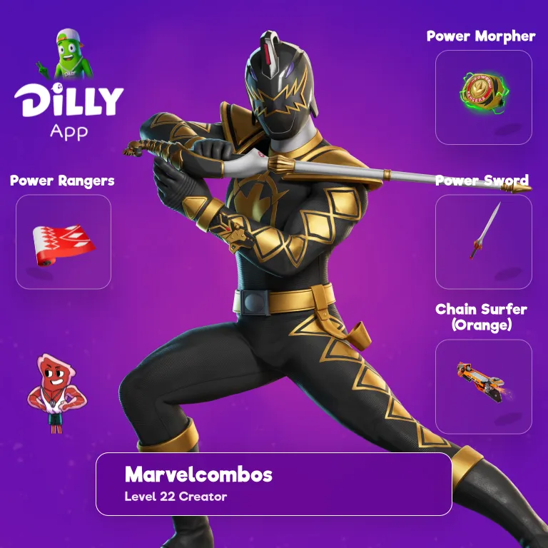 Black Dino Ranger combo by marvelcombos