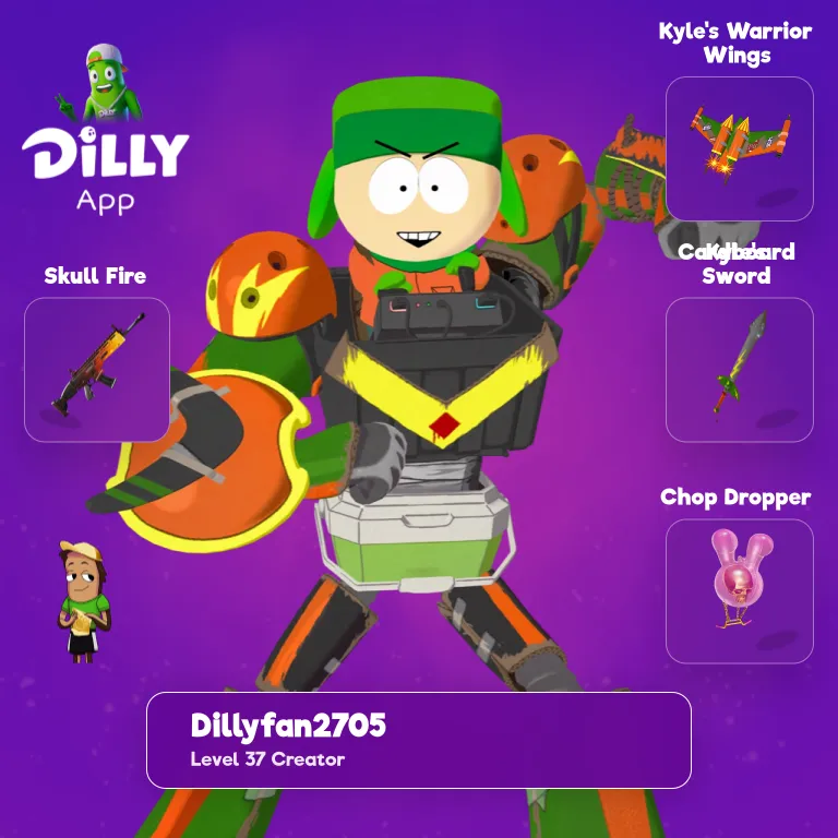 Kyle's Warrior Wings combo by DillyFan270512