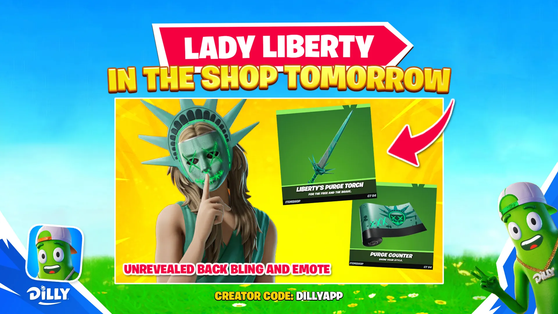 LADY LIBERTY Skin 🗽
