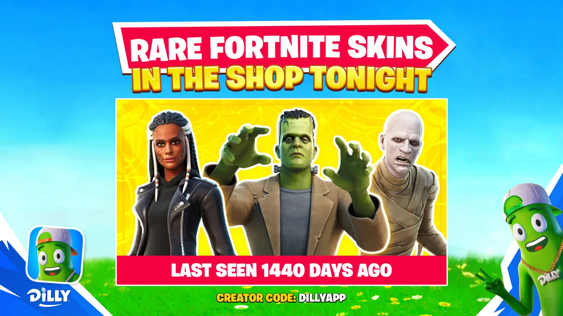 RARE Skins TONIGHT 🧟