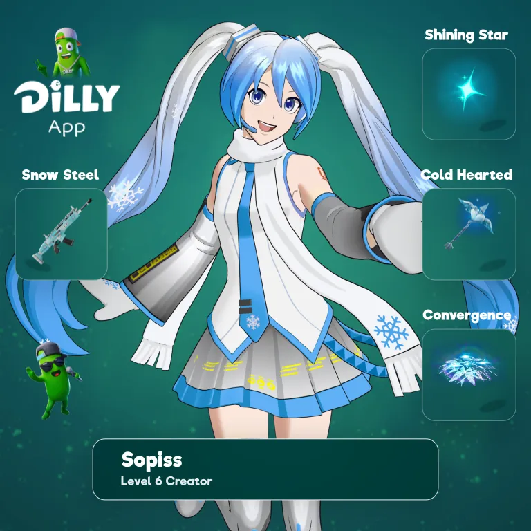 Snow Miku combo by sopiss