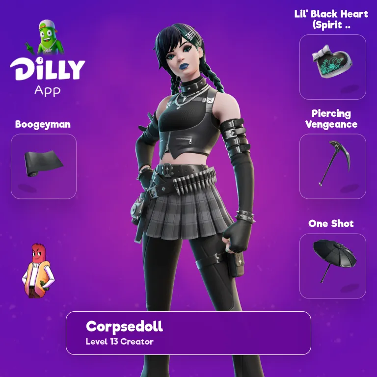 Piercing Vengeance combo by Corpsedoll