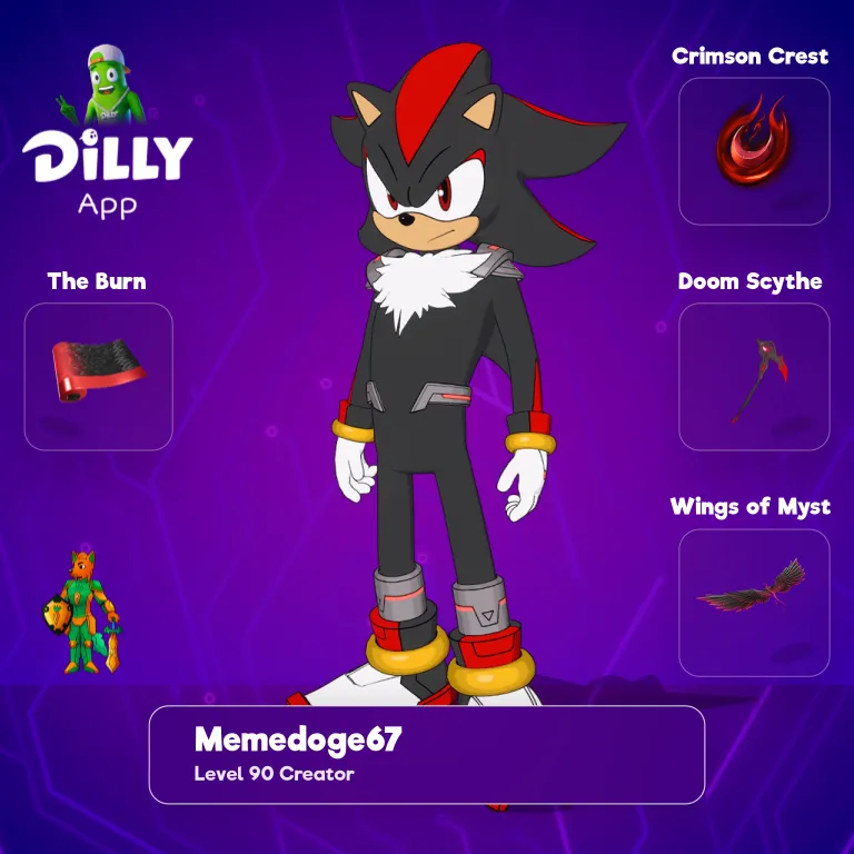 Shadow the Hedgehog combo by Memedog67