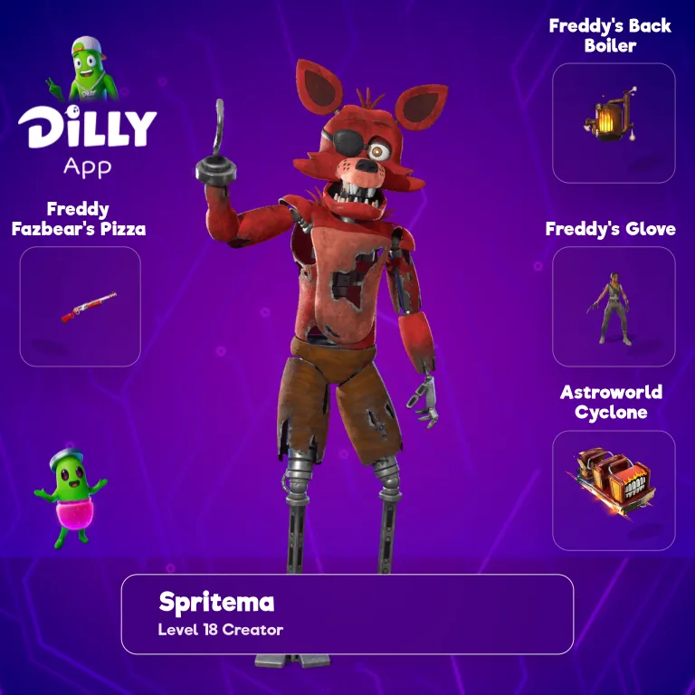 Foxy The Pirate combo by Spritema