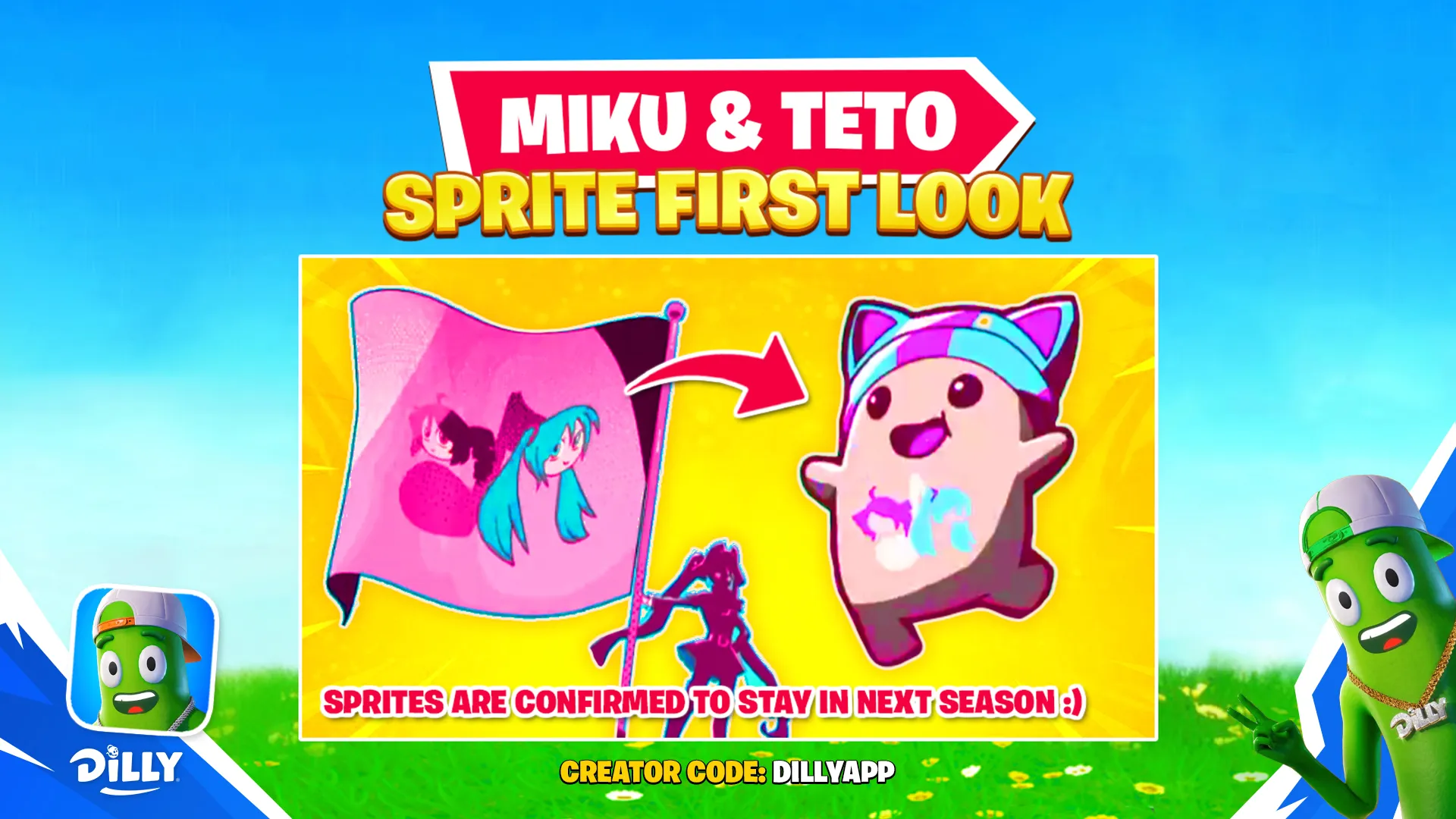 MIKU & TETO SPRITE!
