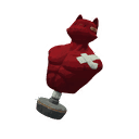 Meowscles Training Bust