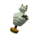 Peril Peak Meowscles Bust