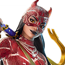 Cracked Crimson Valentina