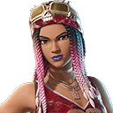 Cracked Crimson Keisha Cross