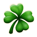Four-leaf Clover — Uncommon Emoticon Fortnite cosmetic