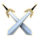 Cross Swords — Uncommon Emoticon Fortnite cosmetic
