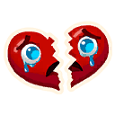 Heartbroken — Uncommon Emoticon Fortnite cosmetic
