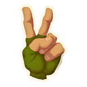 Peace — Uncommon Emoticon Fortnite cosmetic