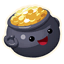 Pot of Gold — Uncommon Emoticon Fortnite cosmetic