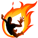 Hot Drop — Uncommon Emoticon Fortnite cosmetic