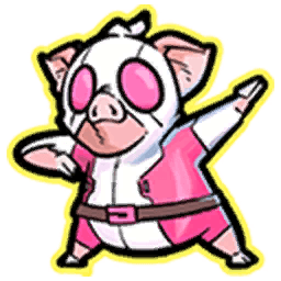 Pig-Gwen Dab — MARVEL SERIES Emoticon Fortnite cosmetic