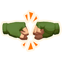 Teamwork — Uncommon Emoticon Fortnite cosmetic
