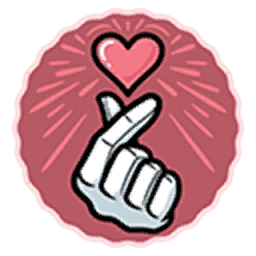 Finger Heart — Uncommon Emoticon Fortnite cosmetic