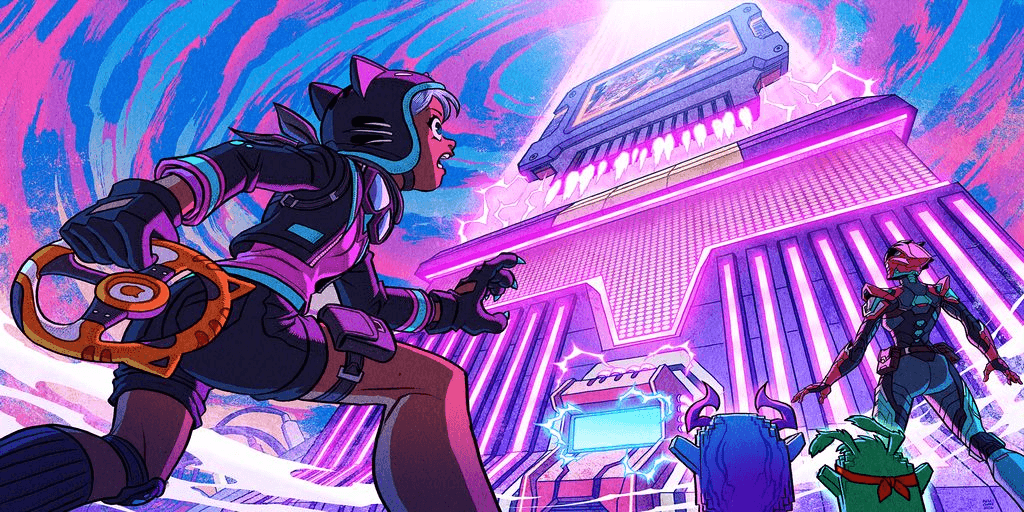 K1tty Override — Uncommon Loading Screen Fortnite cosmetic