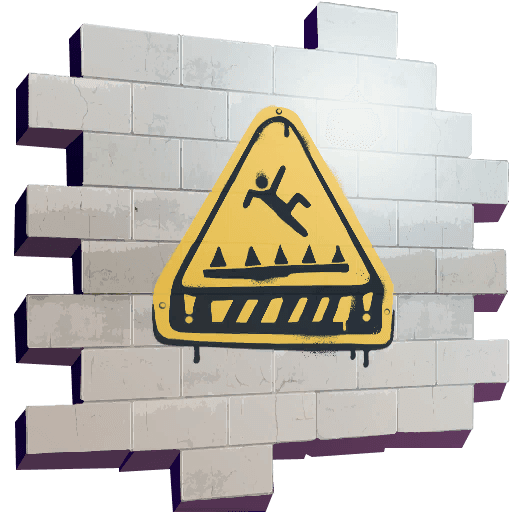 Trap Warning — Uncommon Spray Fortnite cosmetic