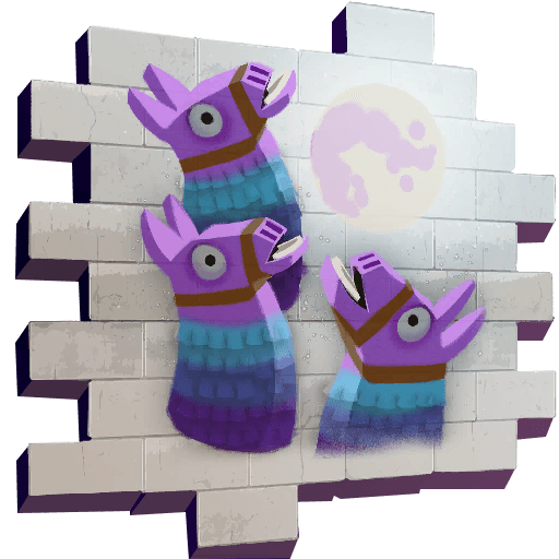 Three Llamas — Uncommon Spray Fortnite cosmetic