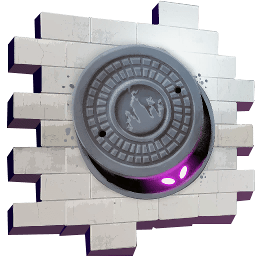Manhole Cover — Uncommon Spray Fortnite cosmetic