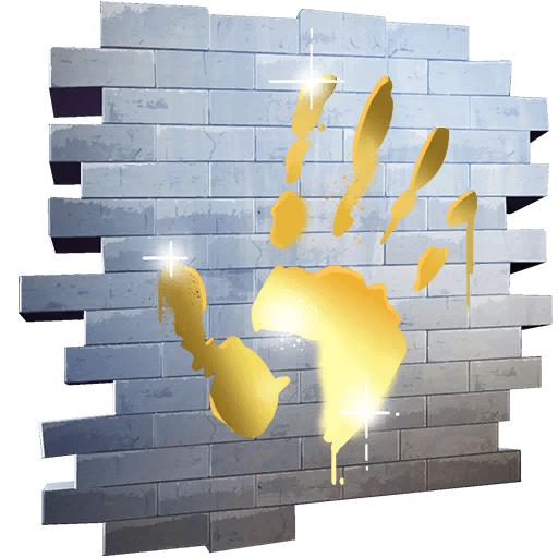 Gold Touch — Uncommon Spray Fortnite cosmetic