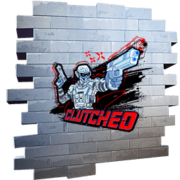 CLUTCHED — Uncommon Spray Fortnite cosmetic