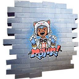 Rowr! — Uncommon Spray Fortnite cosmetic