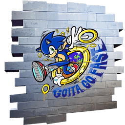 Gotta Go Fast — Gaming Legends Series Spray Fortnite cosmetic